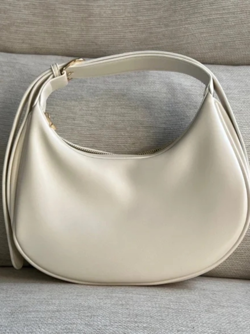NWT Anthropologie White Moon Bag